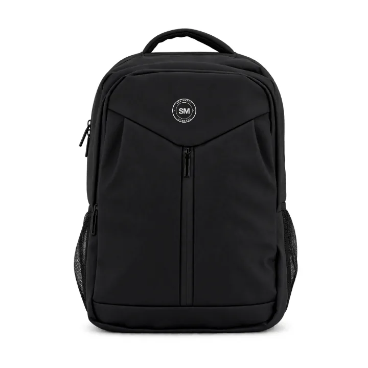 Mockup do Mochila 24L com uma logo de exemplo