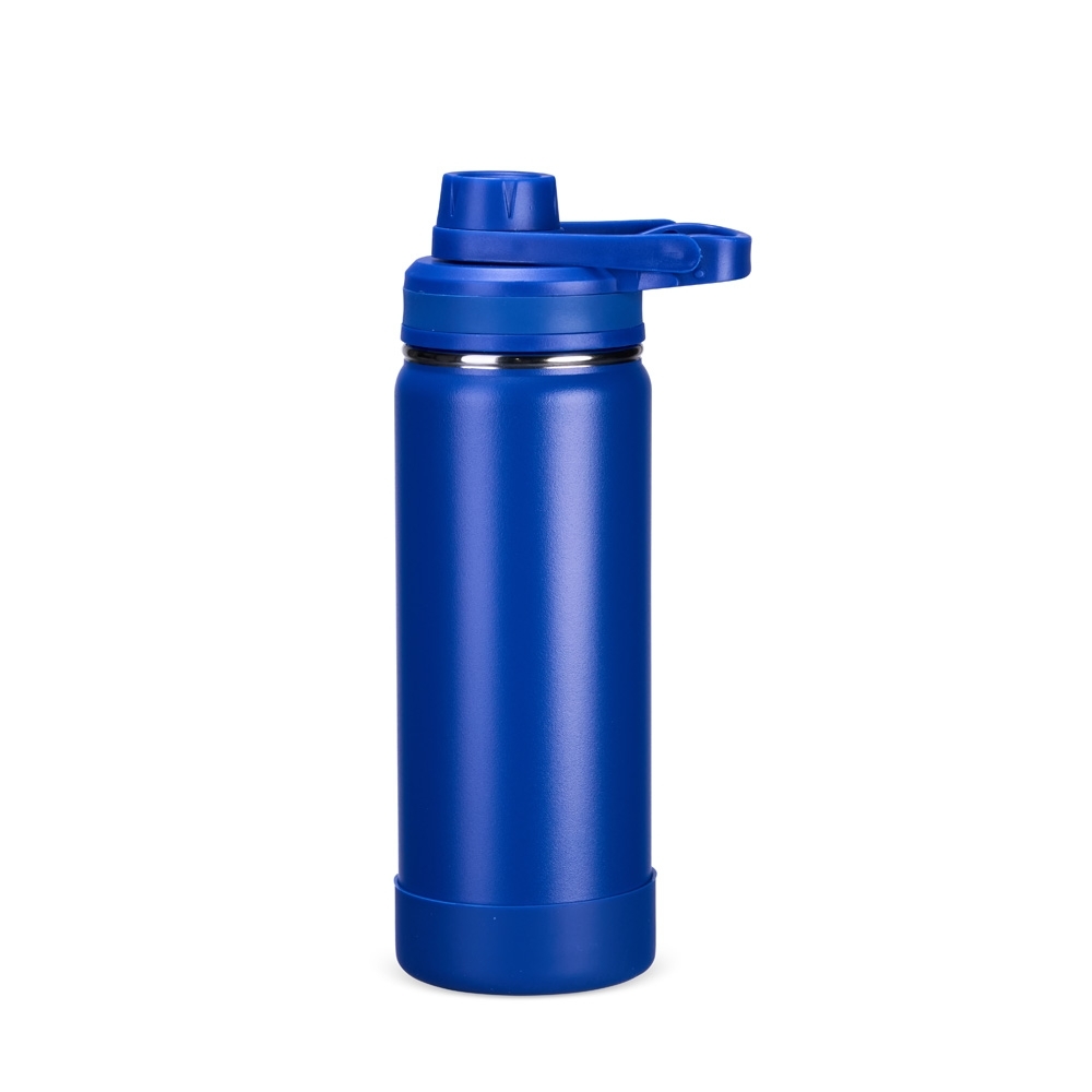 Garrafa Térmica 550ml na cor azul